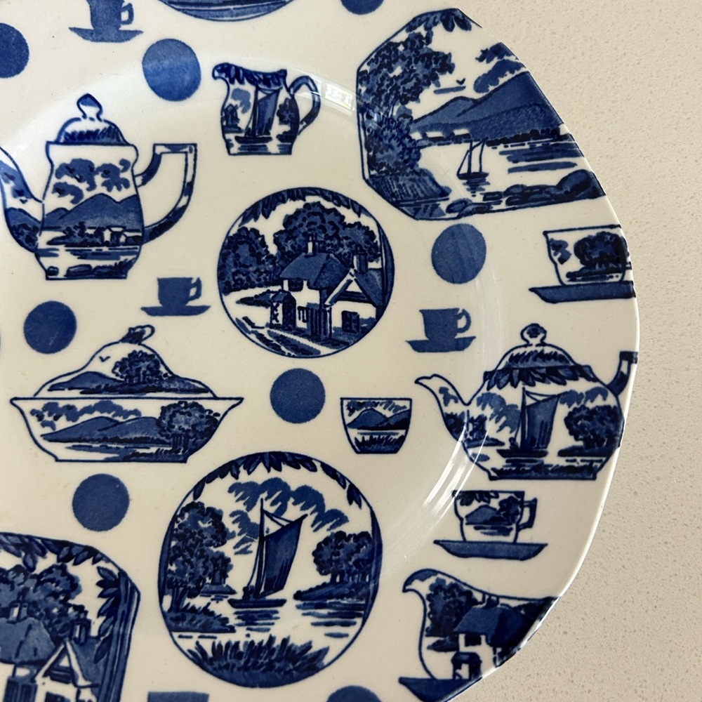 Vintage Plate Pictorial Britain Burgess & Leigh | Stoke-On-Trent - Picture 3 of 7